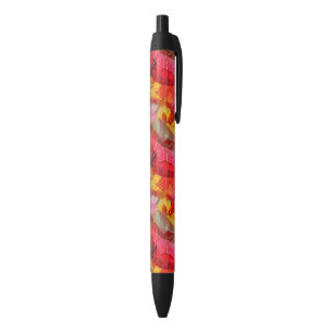 Rotes Gelb der Aquarellkunst Kugelschreiber