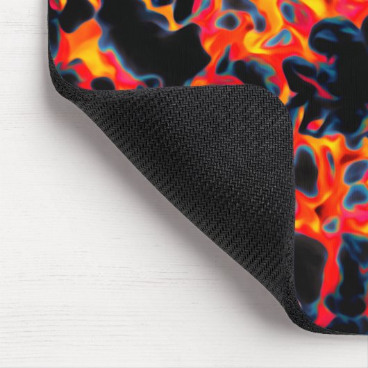 Rotes Gelb Mousepad (Ecke)