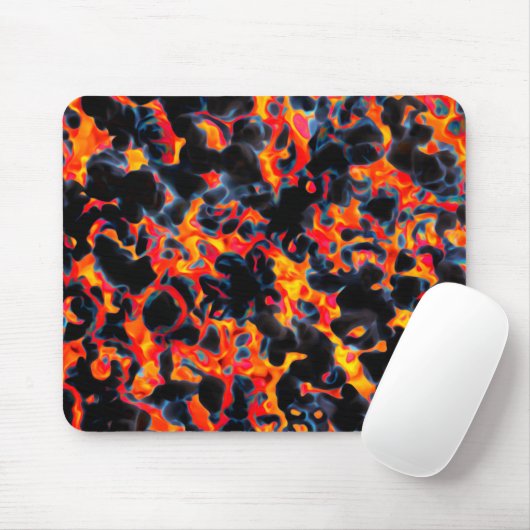 Rotes Gelb Mousepad (Mit Mouse)
