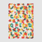 Rotes Gelb Seidenpapier (Vorderseite)