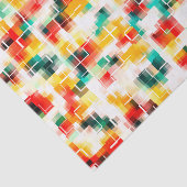 Rotes Gelb Seidenpapier (Ausschnitt)