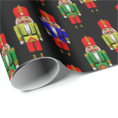 Rotes, gelbes, geflecktes Muster Geschenkpapier (Rolleneckpunkt)