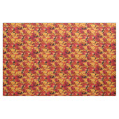 Rotes gelbes orange Herbst-Blätter Browns Stoff (Fat Quarter (45,7 x 55,9 cm))