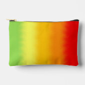 Rotes Gelbgrün Zubehörtasche (Vorderseite)