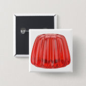 Rotes Geleew dessert Button (Vorne & Hinten)