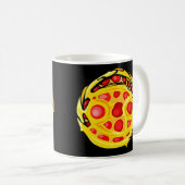 rotes Gemstone-Farbkrebssymbol Kaffeetasse (VorderseiteRechts)