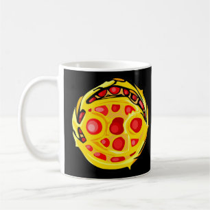 rotes Gemstone-Farbkrebssymbol Kaffeetasse