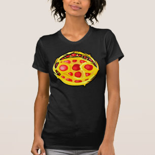 rotes Gemstone-Farbkrebssymbol T-Shirt