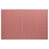 rotes geometrisches abstraktes Design Stoff (Yard (91,4 cm))