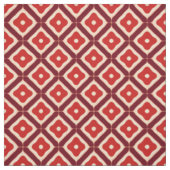 rotes geometrisches abstraktes Design Stoff (Muster)