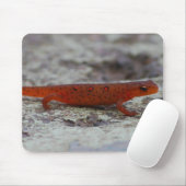 Rotes gepunktetes Newt mousepad (Mit Mouse)