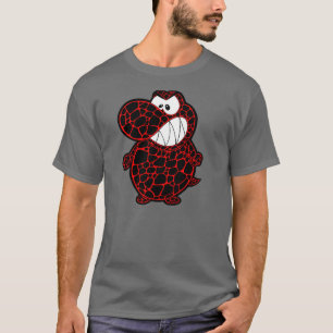 ROTES GEPUNKTETES T-REX T-Shirt