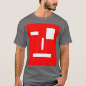 Rotes Gesicht, lustiges Hemd T-Shirt (Vorderseite)