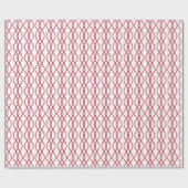 Rotes gestreiftes Geschenkpapier, Weihnachtsgesche Geschenkpapier (Flach)