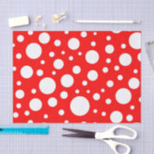 rotes Gewebe Seidenpapier (Handwerk)