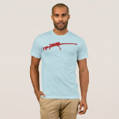 Rotes Gewehr T-Shirt (Vorne ganz)