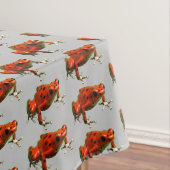 Rotes Gift Dart Frosch Tablecloth Tischdecke (Beispiel)
