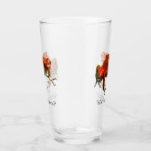 Rotes Gift-Dart-Froschglas Glas (Rechts)