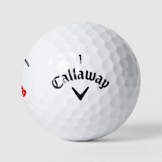 Rotes Giftkorpion sehr giftiges Insekt Golfball (Logo)