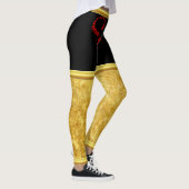 Rotes Giftkorpion sehr giftiges Insekt Leggings (Rechts)