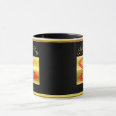 Rotes Giftkorpion sehr giftiges Insekt Tasse (Zentrum)