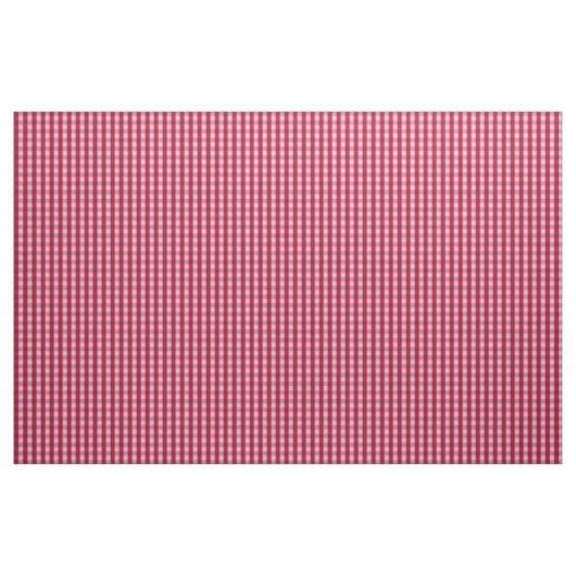 Rotes Gingham-Gewebe Stoff (Fat Quarter (45,7 x 55,9 cm))