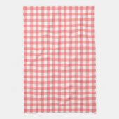 Rotes Gingham Küchentuch (Vertikal)