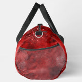 Rotes Glitzer-Monogramm Duffle Bag (Rechts)