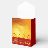 Rotes Gold Chinesischer Rat-Papierschnitt 2020 TFB Geschenkschachtel (Geöffnet)