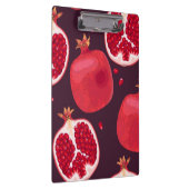 Rotes Granatapfelfrucht | Fruchtklappe Klemmbrett (Rechts)