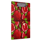 Rotes Granatapfelfrucht | Fruchtklappe Klemmbrett (Rechts)