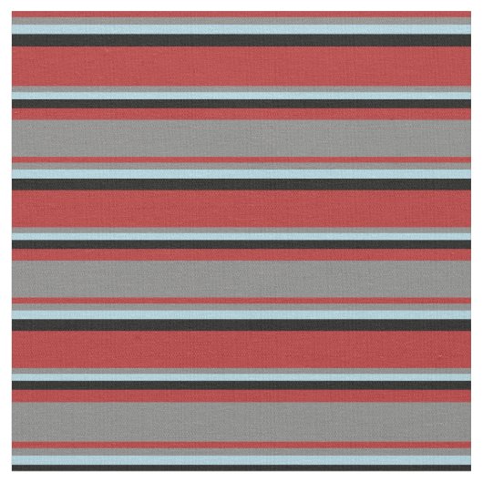 Rotes, graues, hellblaues und schwarz farbiges Mus Stoff (Nahaufnahme)