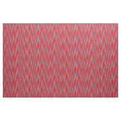 Rotes graues vertikaler Streifen-geometrisches Stoff (Yard (91,4 cm))