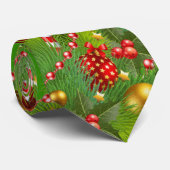 rotes Grün der Weihnachtsbaum-Dekorations-Krawatte Krawatte (Gerollt)