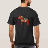 Rotes, Grün und Gelb T-Shirt (Rückseite)
