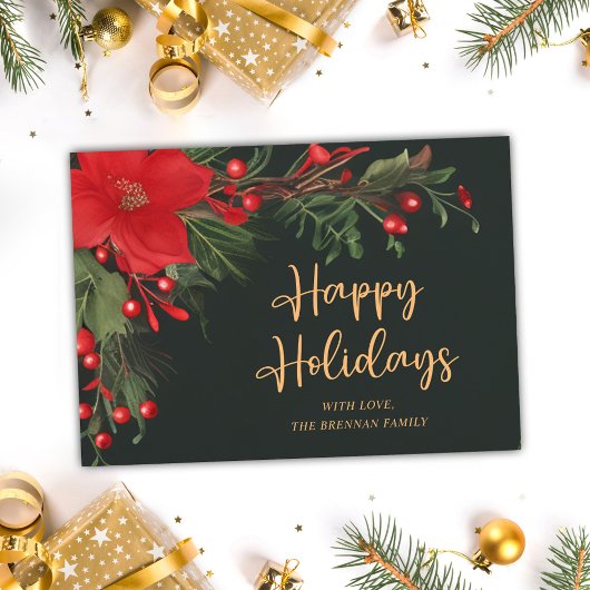 Rotes Grün Weihnachten Nicht Foto Elegante Wasserf