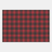 Rotes, grünes, gelbes Kariertes Umschlagpapier Set Geschenkpapier Set (Vorderseite)