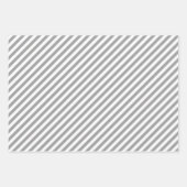 Rotes grünes Silber Strickte Weihnachten Geschenkpapier Set (Vorderseite 2)