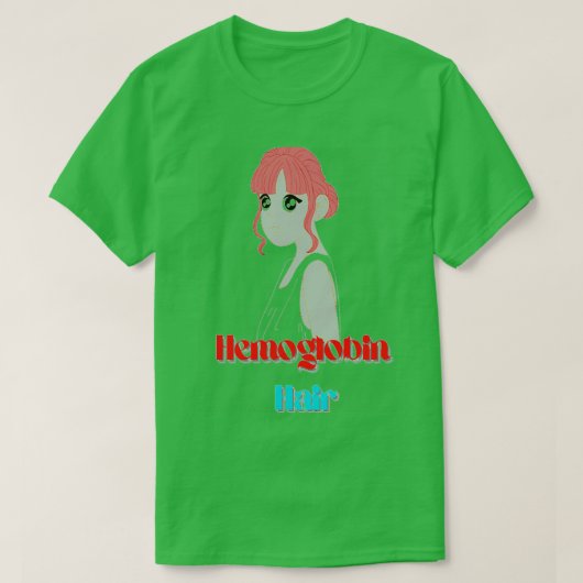 Rotes Haar 4 T-Shirt (Design vorne)