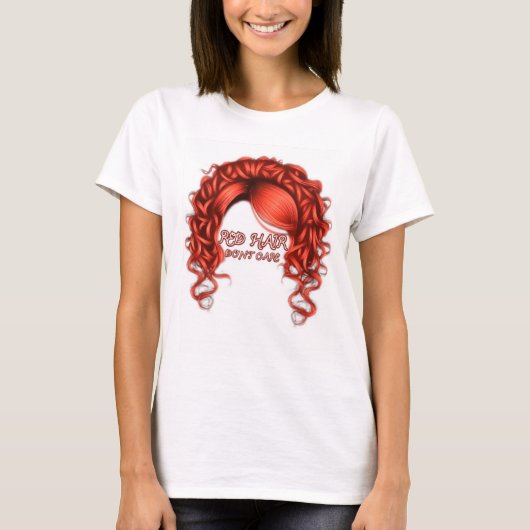 Rotes Haar, egal T-Shirt (Vorderseite)
