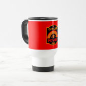 Rotes Haar Stolz Reisebecher (Vorderseite Links)