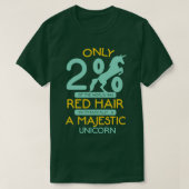 Rotes Haar T-Shirt (Design vorne)