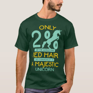 Rotes Haar T-Shirt