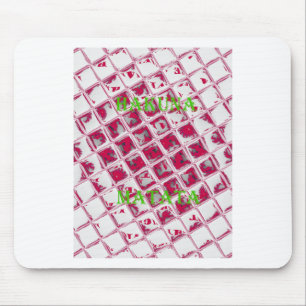 Rotes Hakuna Matata Style Mousepad