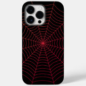 Rotes Halloween-Muster Case-Mate iPhone Hülle (Rückseite)