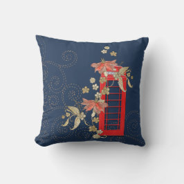 Rotes Handy-Box-Kissen Kissen