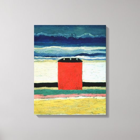 Rotes Haus, 1932 Leinwanddruck (Vorderseite)