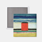 Rotes Haus, 1932 Magnet (Vorderseite/Rückseite)