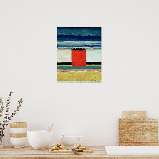 Rotes Haus, 1932 Poster (Küche)