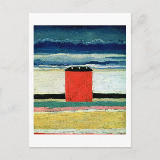 Rotes Haus, 1932 Postkarte (Vorderseite)